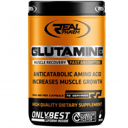 Real Pharm Glutamine, Aminokyseliny - MonsterKing