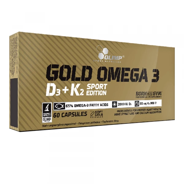 Olimp Gold Omega 3 D3 + K2