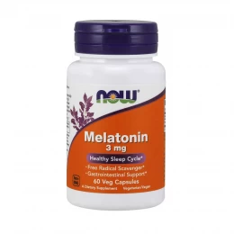 NOW Foods Melatonin 3mg, Vitamíny - MonsterKing
