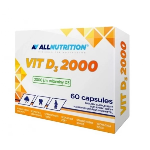 All Nutrition Vitamin D3 2000IU All Nutrition Vitamin D3 2000IU