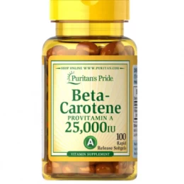 Puritan´s Pride Beta Carotene 25000 IU, Vitamíny - MonsterKing