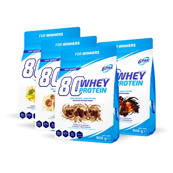 6PAK Nutrition 80 Whey Protein