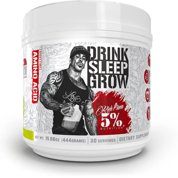 Rich Piana 5% Nutrition Drink Sleep Grow Legendary Series