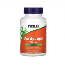 NOW Foods Cordyceps 750mg, Vitamíny - MonsterKing