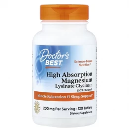 Doctor´s Best High Absorption Magnesium, Vitamíny - MonsterKing